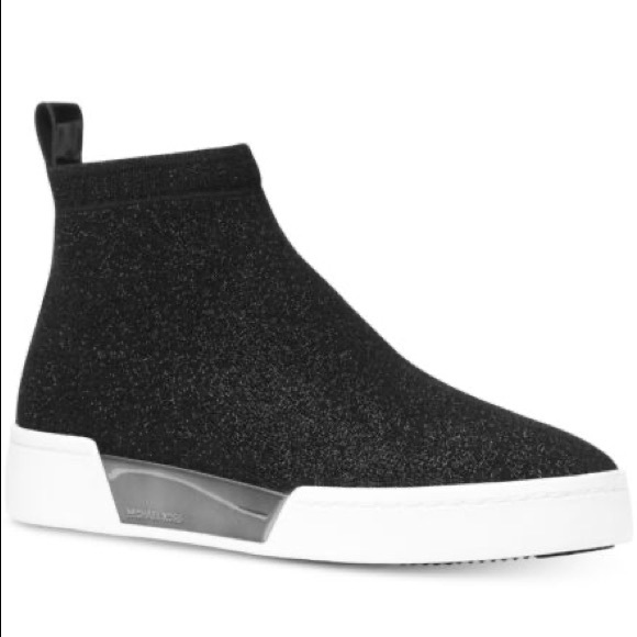 Michael Kors Women's Grover Slip-On Sneakers 7.5 black - Picture 1 of 7